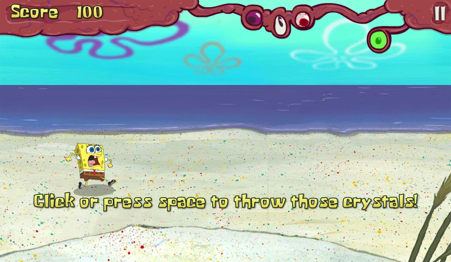 Spongebob Squarepants Monster Island Extra Tips Screenshot.