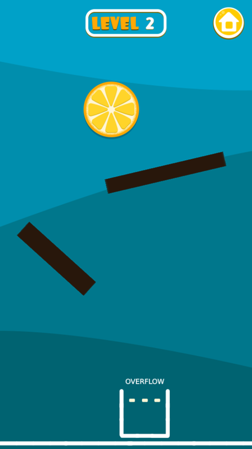 Squeeze Oranges Game Next Level Screenshot.