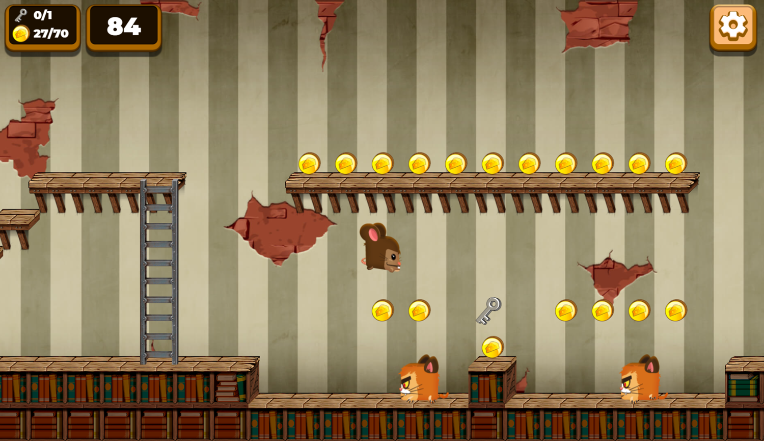 Squicky Game Level Play Screenshot.