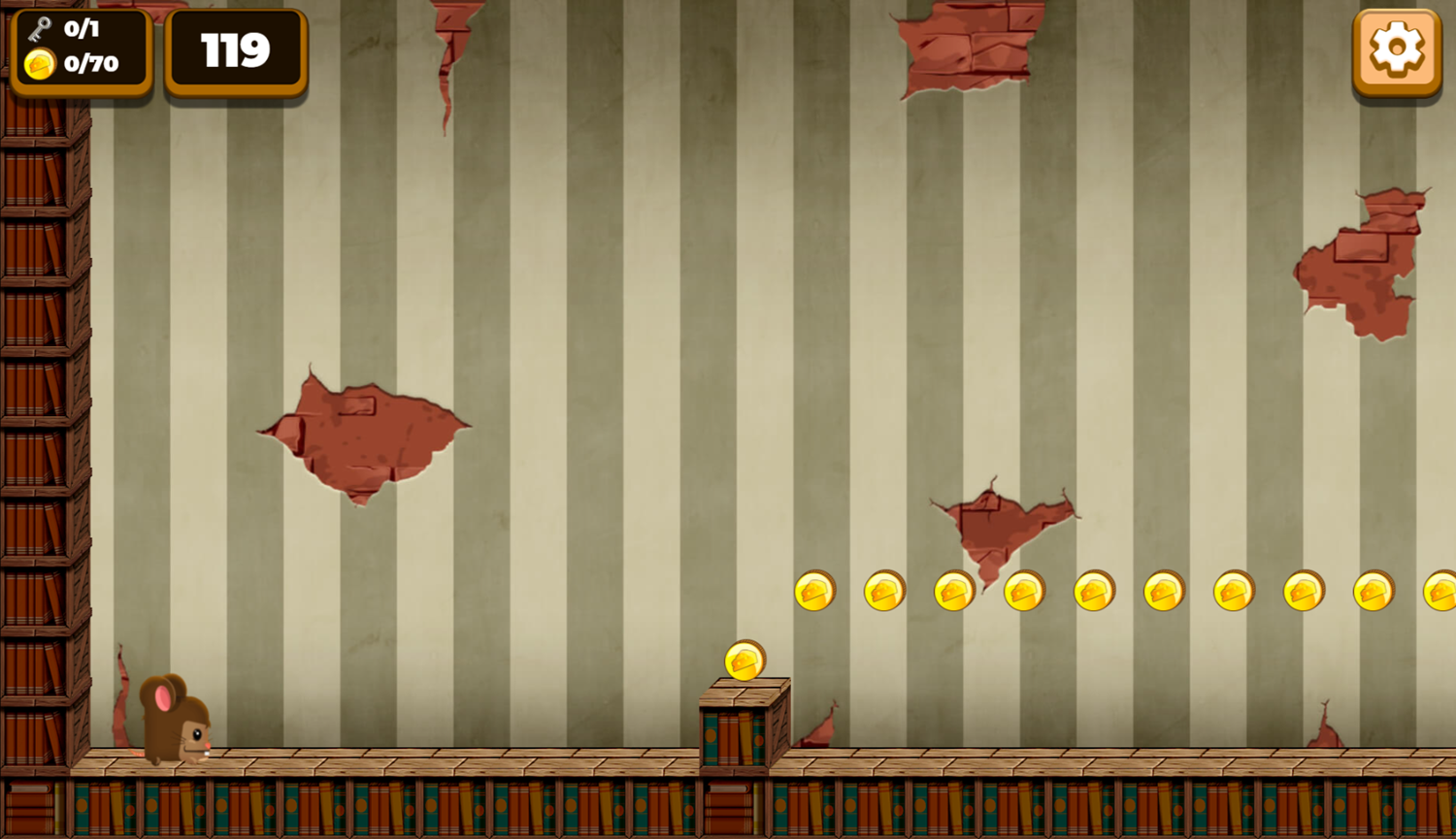 Squicky Game Level Start Screenshot.