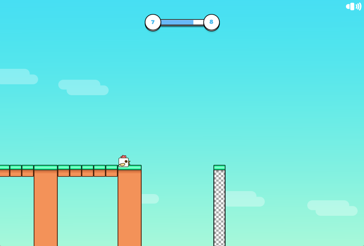 Stacky Chicken Game Screenshot.