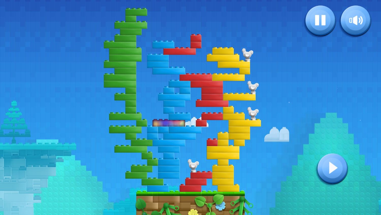 Stacky Stack Game Final Layout Screenshot.