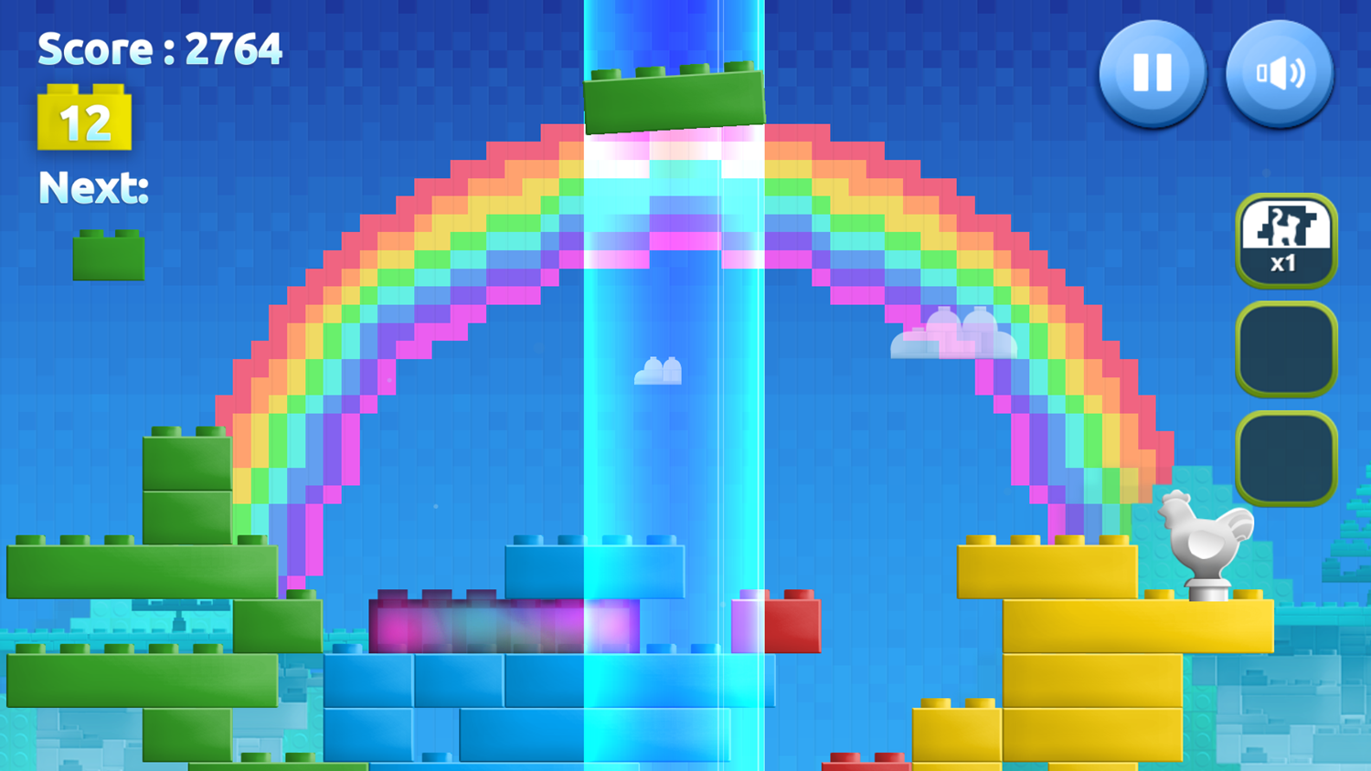 Stacky Stack Game Play Screenshot.