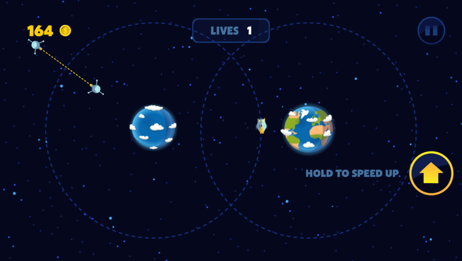 Star Battles Game Controls Screenshot.