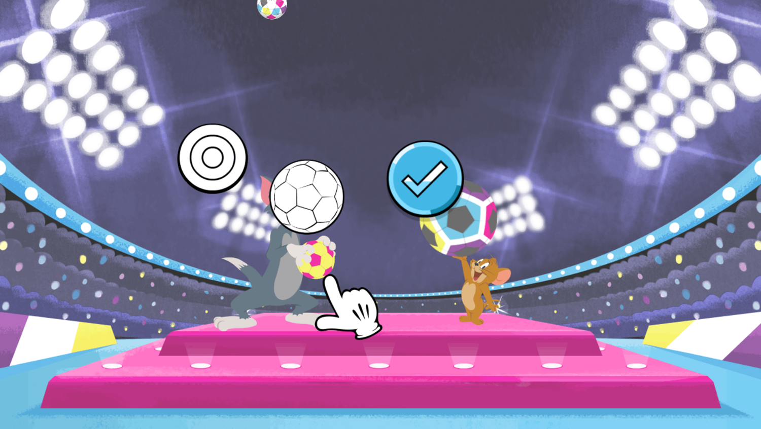 Star Striker Game How To Play Screenshot.