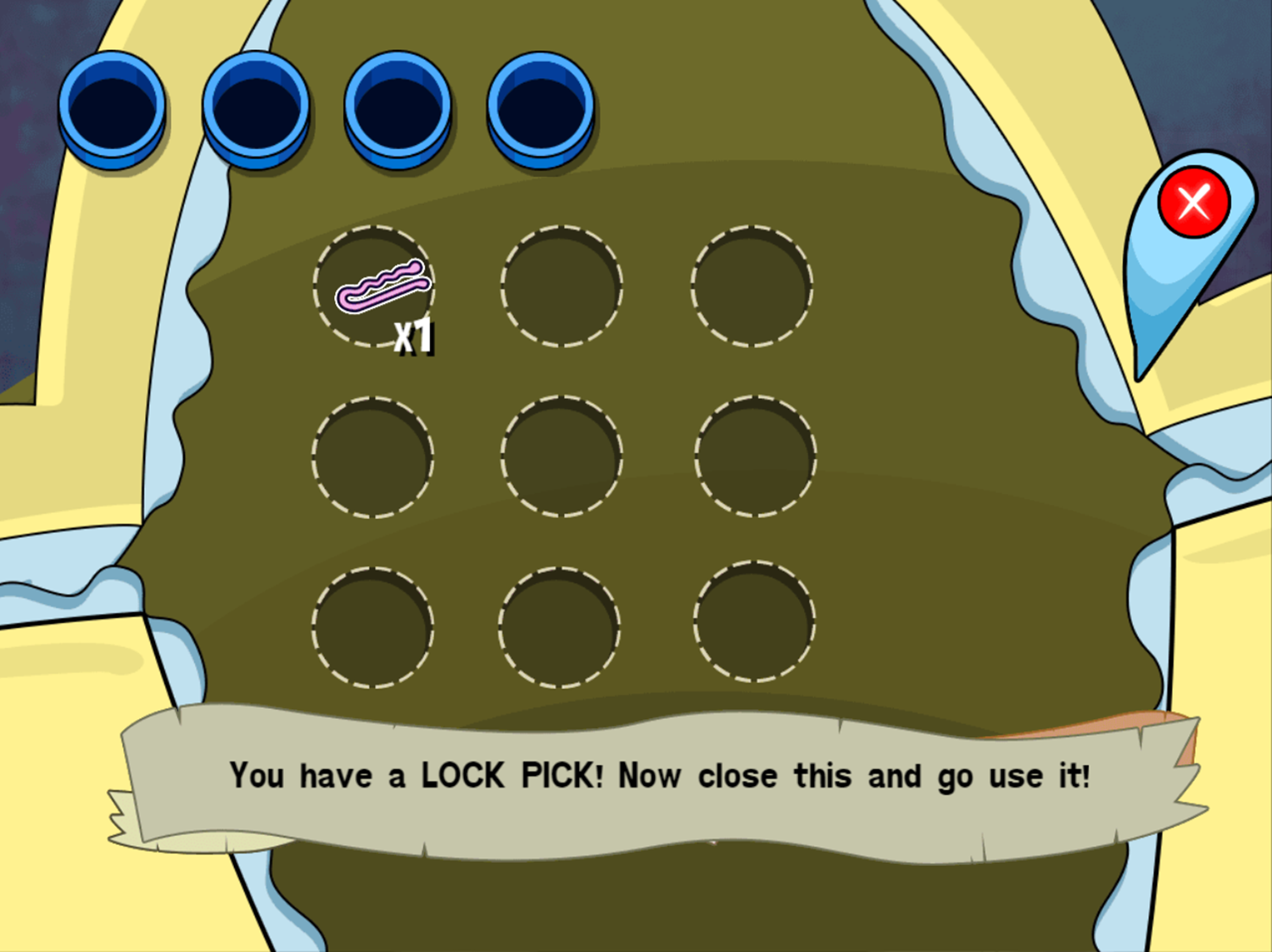 Star vs the Dungeon of Evil Game Inventory Screenshot.