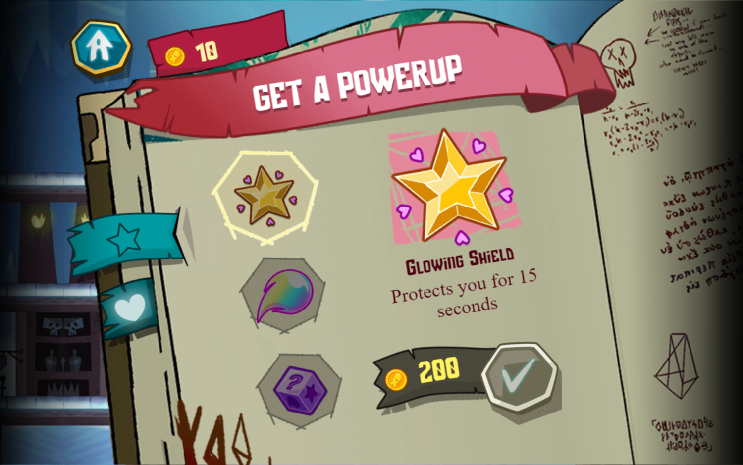 Star vs the Forces of Evil Quest Buy Rush Game Buy Power Up Screenshot.