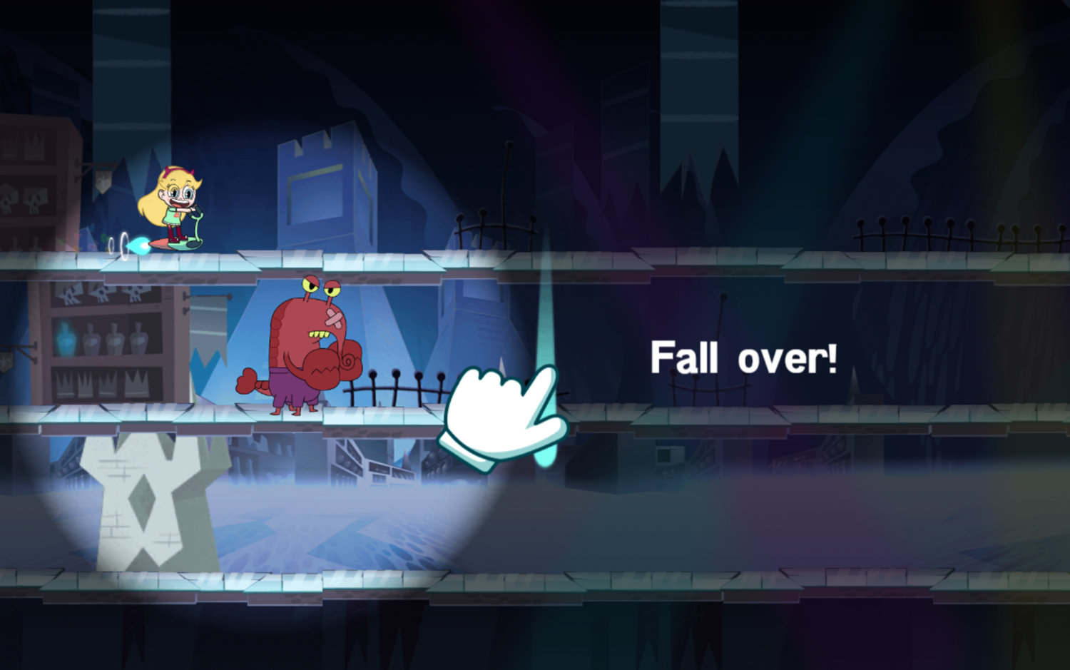 Star vs the Forces of Evil Quest Buy Rush Game How To Fall Over Screenshot.