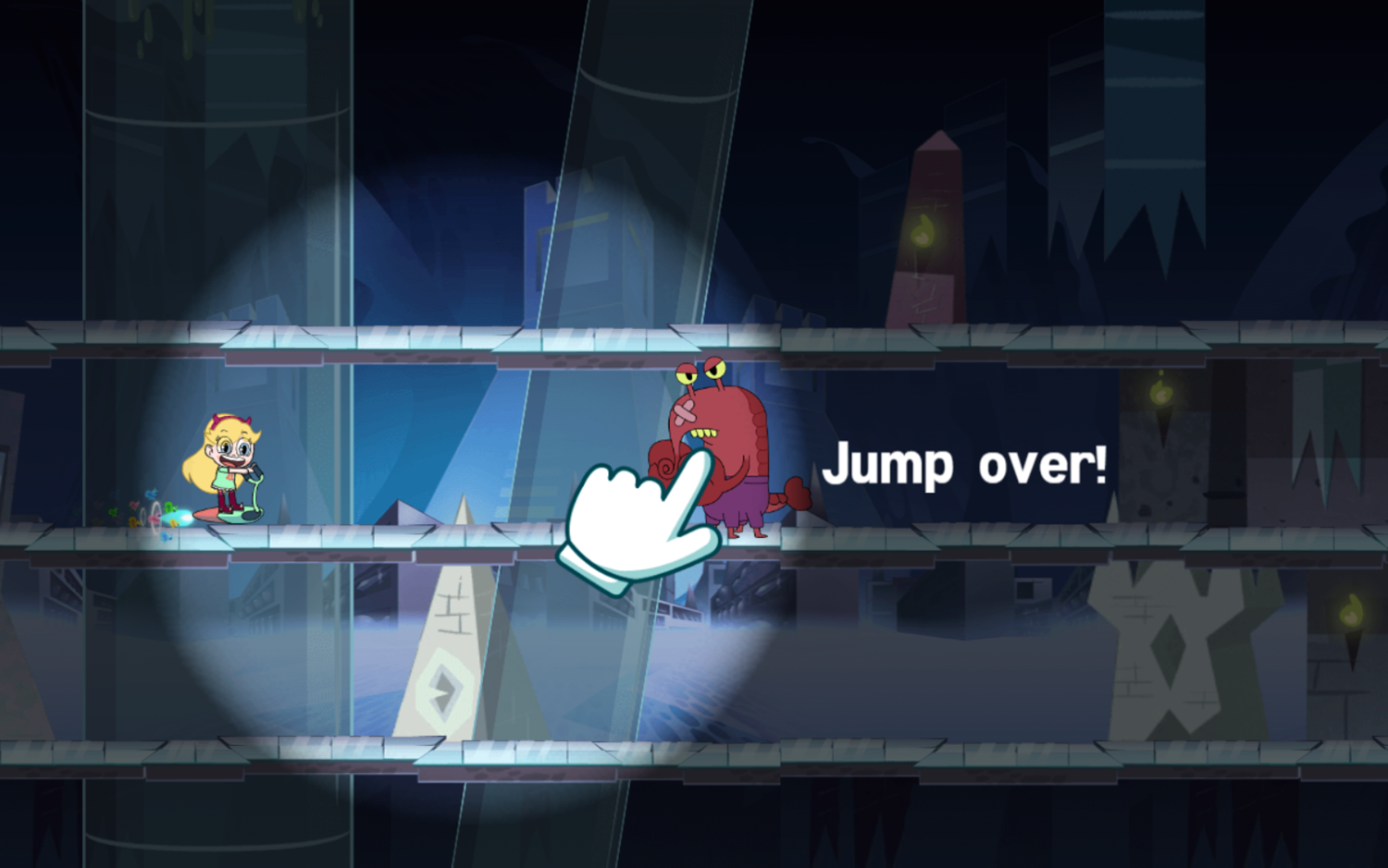 Star vs the Forces of Evil Quest Buy Rush Game How To Jump Over Screenshot.