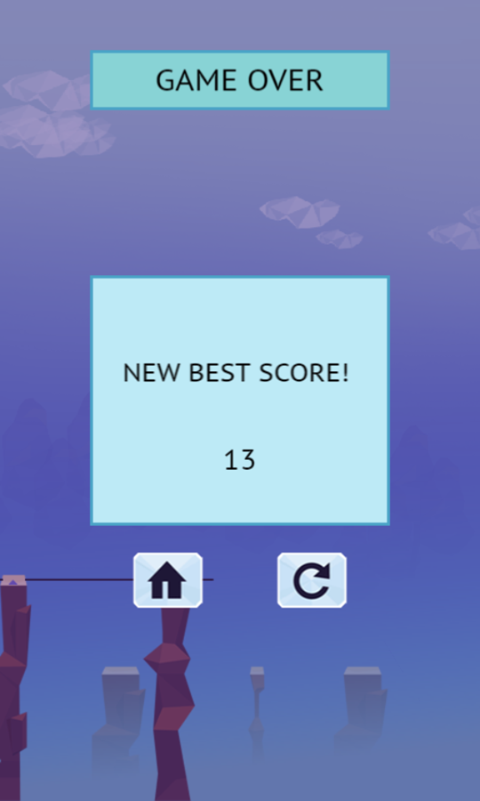 Stick Freak Game Best Score Screenshot.