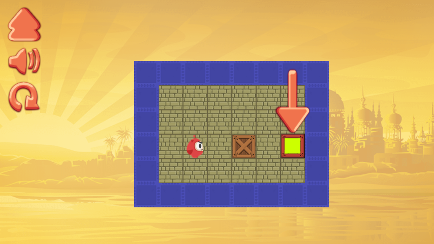 Storage Storage Game Level Start Screenshot.