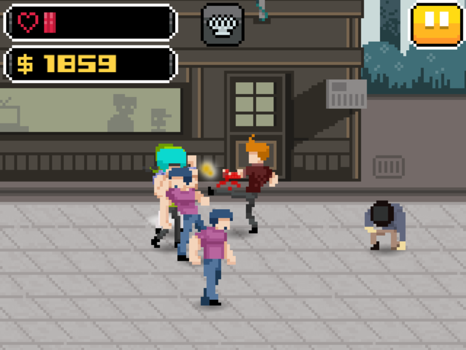 Street Fight Game Mean Street Screenshot.