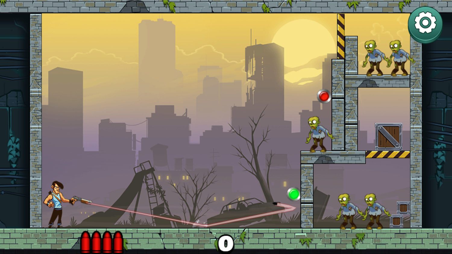 Stupid Zombies Gameplay Screenshot.