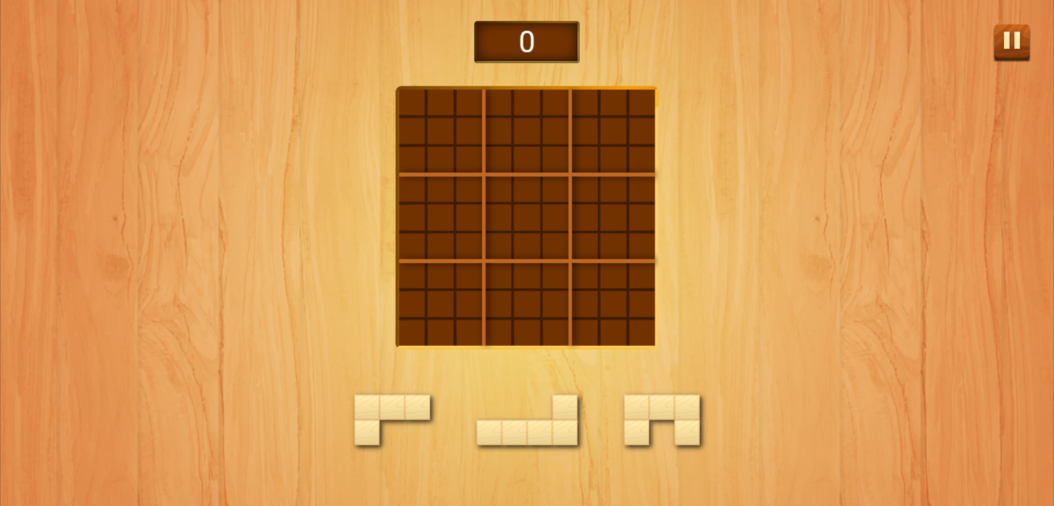 Sudoku Blocks Game Screenshot.