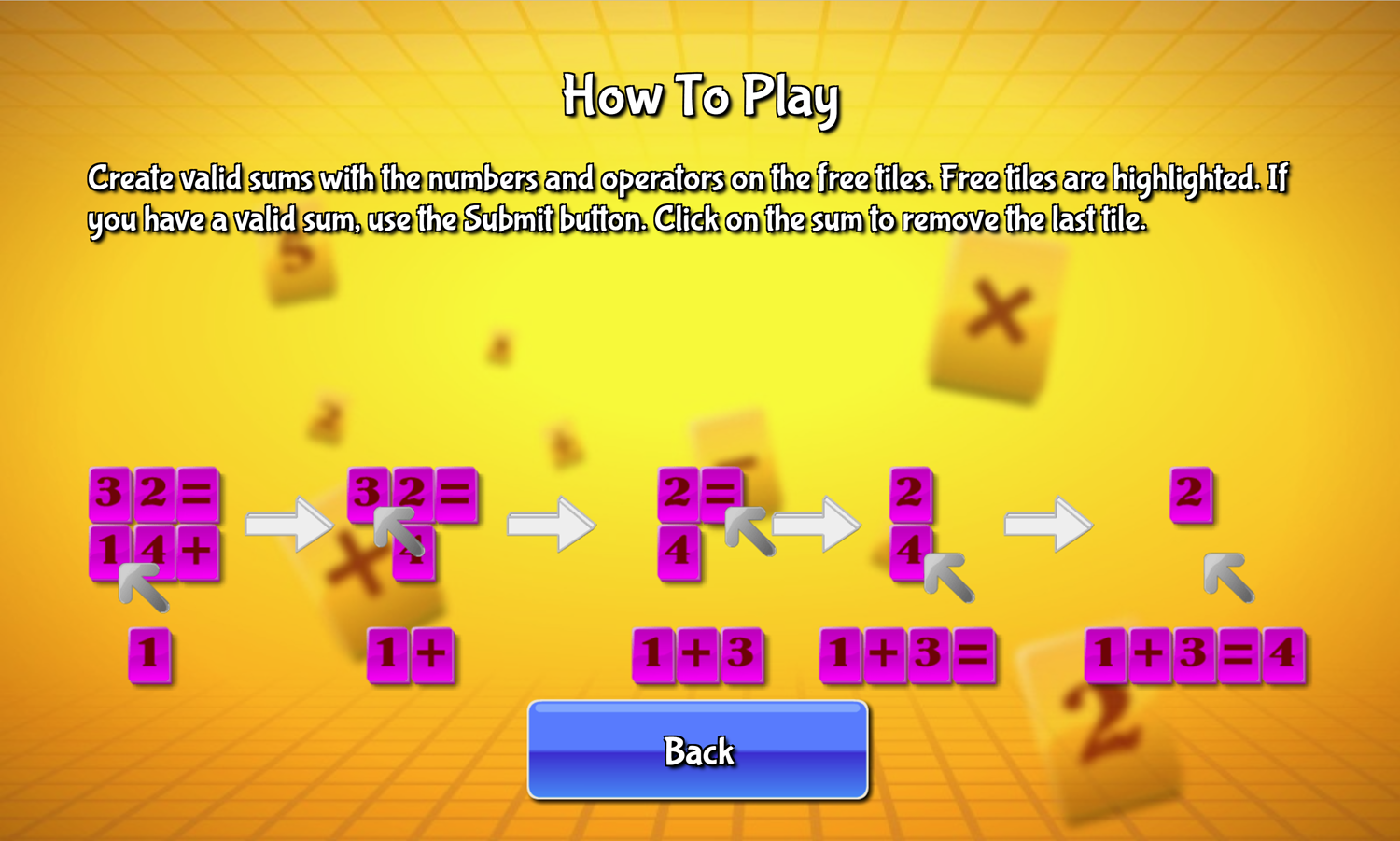 Sumjong Game How to Play Screen Screenshot.