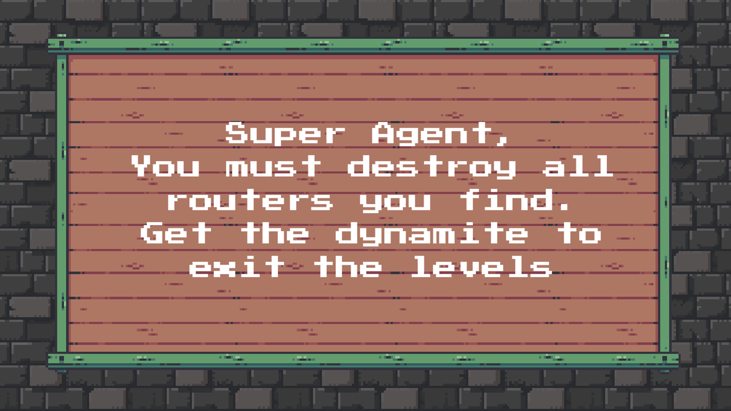 Super Agent Game How To Play Screenshot.