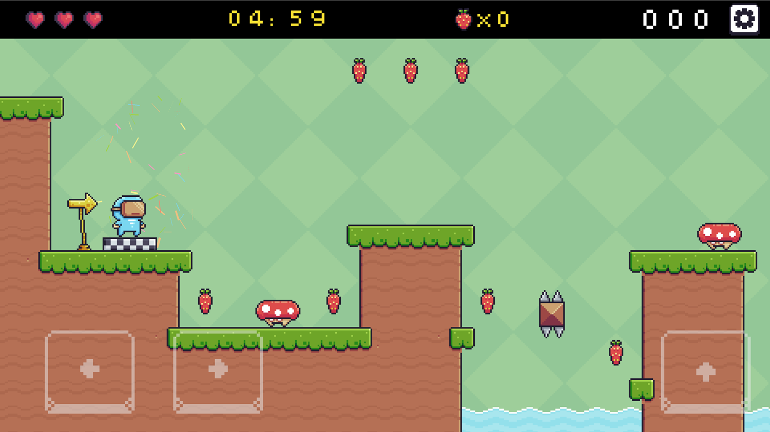 Super Pixel Game Screenshot.