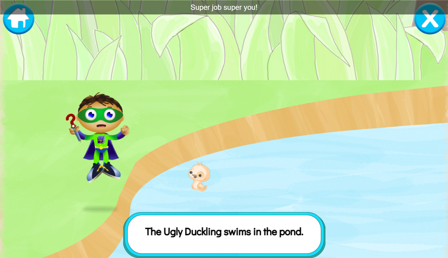 Super Why Saves the Day Game Book Complete Screenshot.