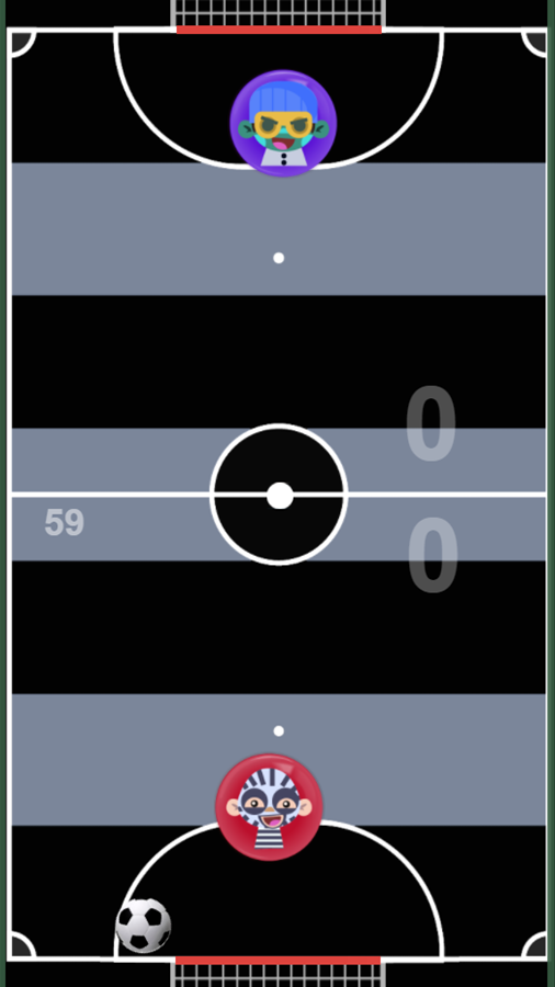Superfoca Soccer Game Crook Black Field Screenshot.