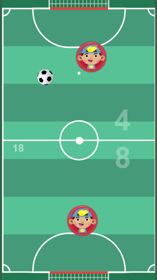 Superfoca Soccer Game Level Play Screenshot.