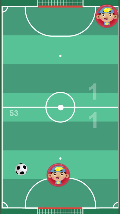 Superfoca Soccer Game Level Start Screenshot.