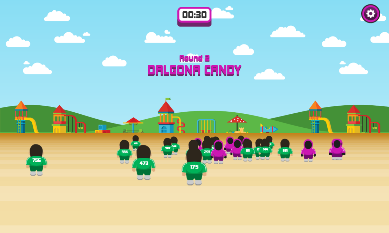 Survival Game Dalgona Candy Screenshot.