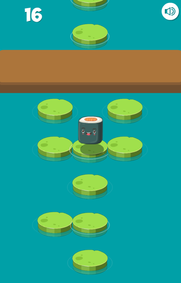 Sushi Rush Game Play Screenshot.