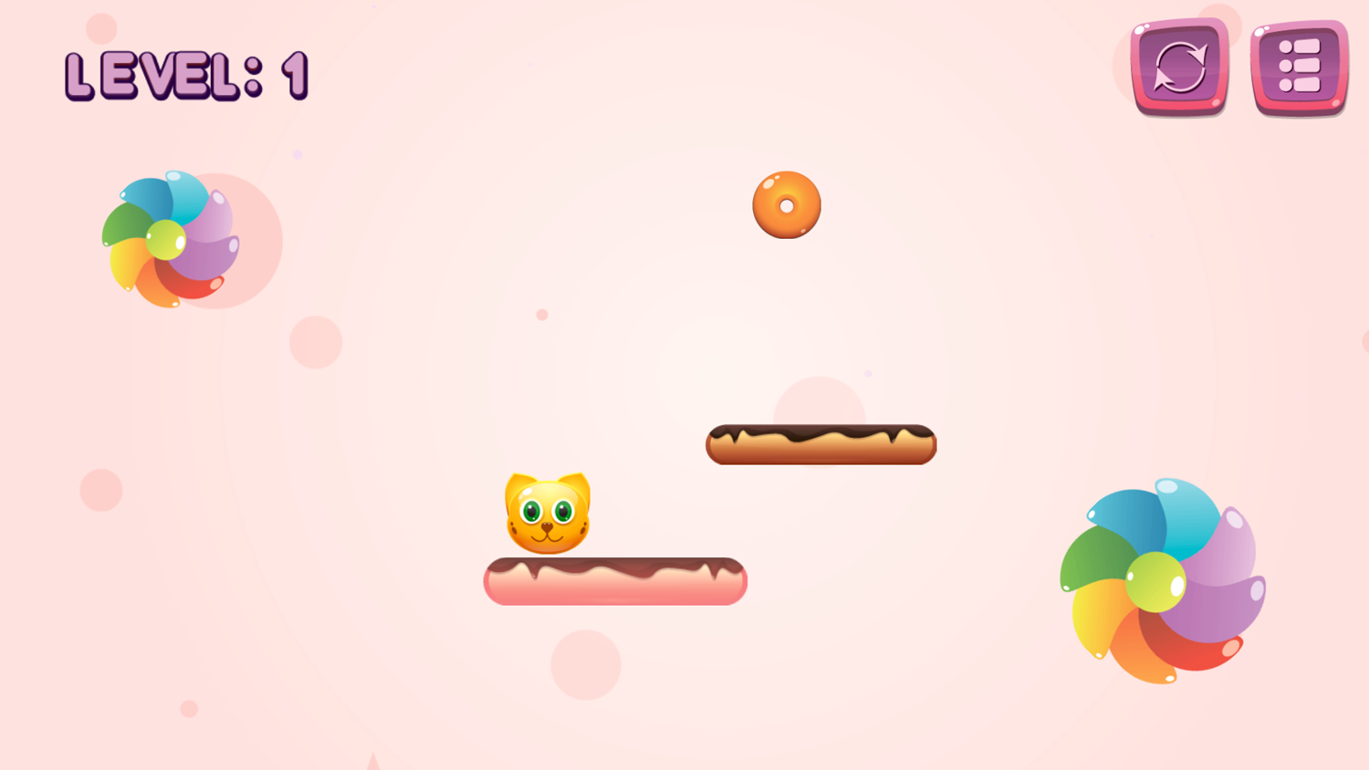 Sweet Path Game Start Screenshot.