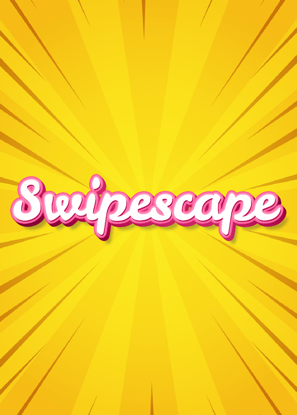 Swipescape Game Welcome Screen Screenshot.