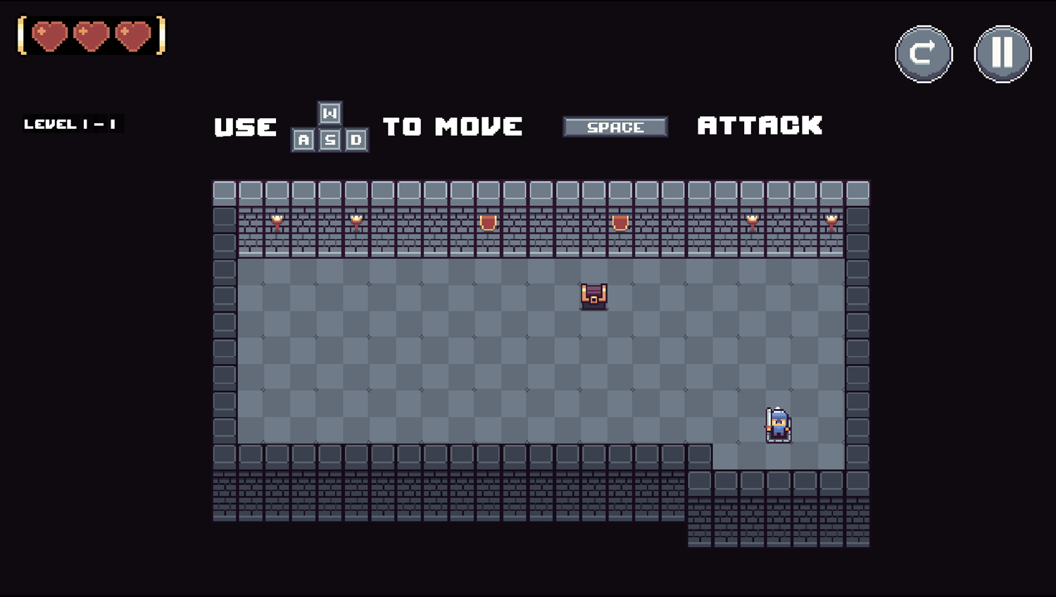 Sword Knight Game Level Complete Screenshot.