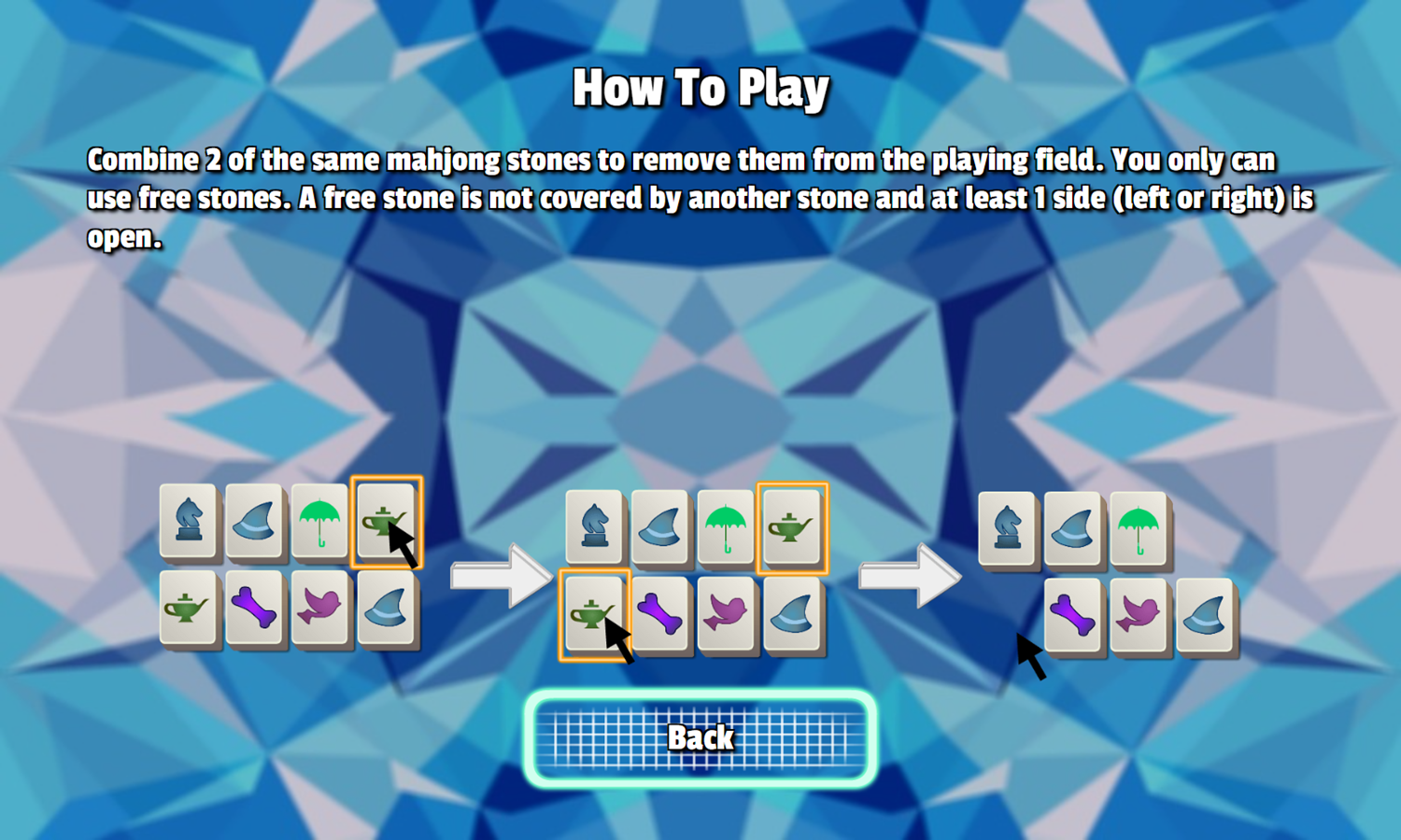 Symbolic Game How To Play Screenshot.