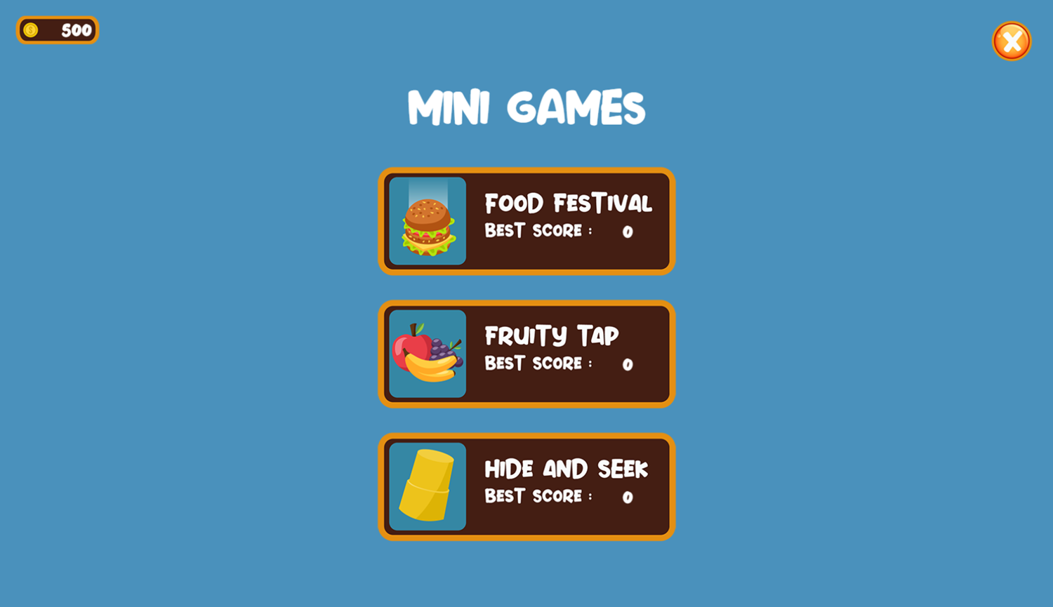 Take Care of Me Game Mini Games Screenshot.