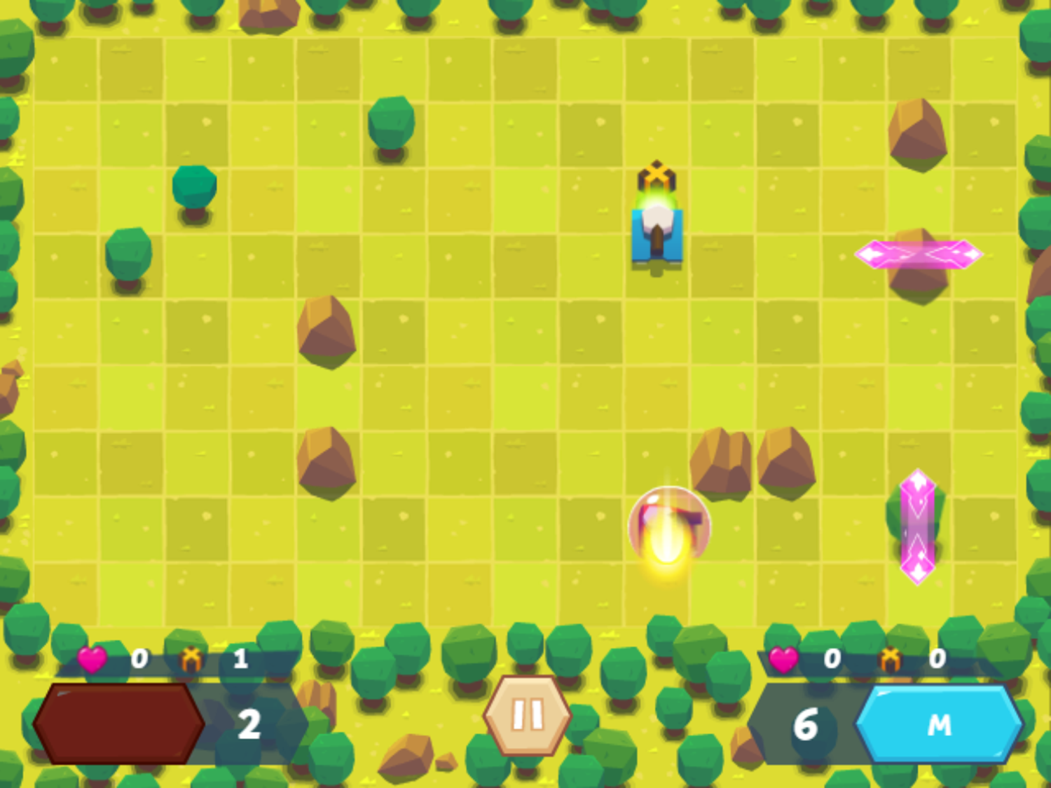 Tank Battle Game Progress Screenshot.