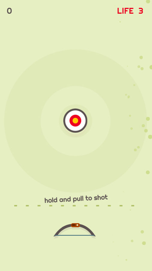 Targets Attack Game Start Screenshot.