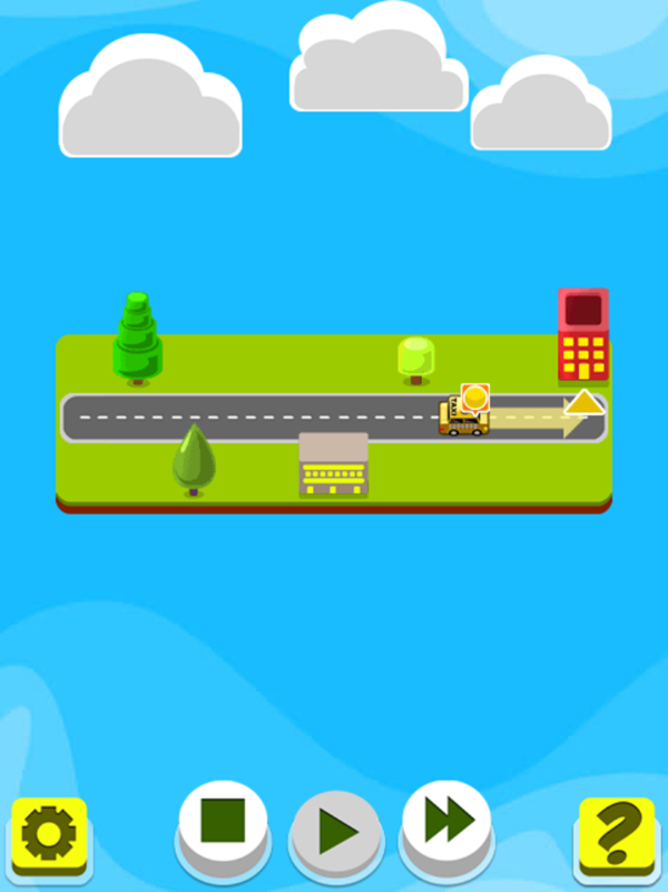 Taxi Pickup Game Level Play Screenshot.