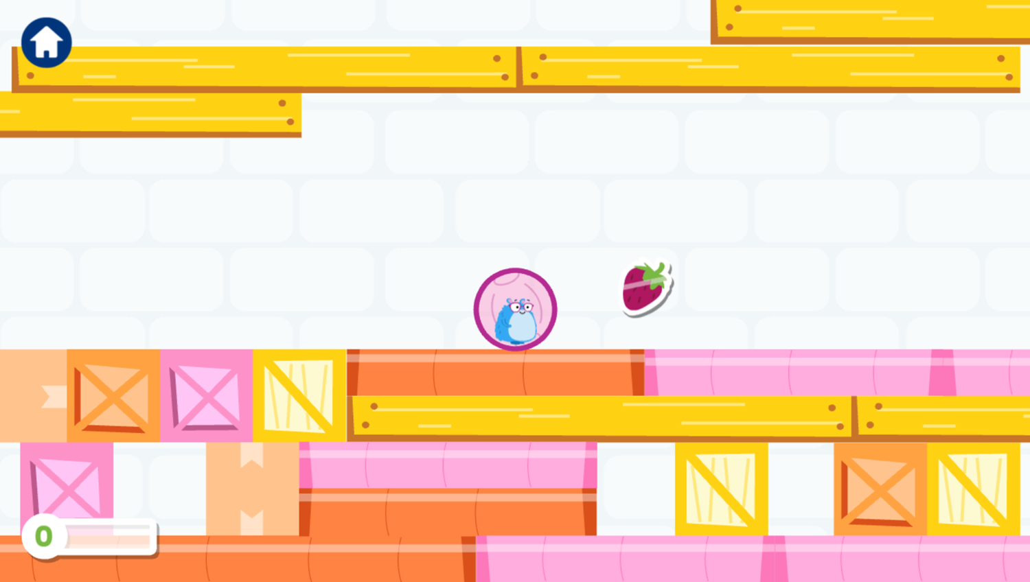 Team Hamster Roll to the Rescue Game Play Screenshot.