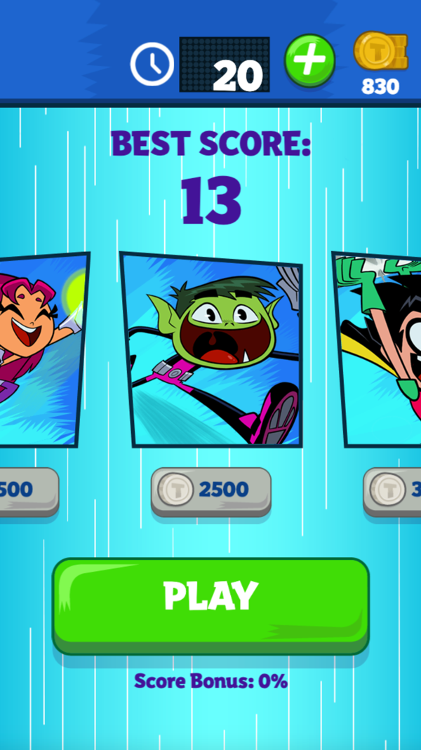 Teen Titans Beast Game  Screenshot.