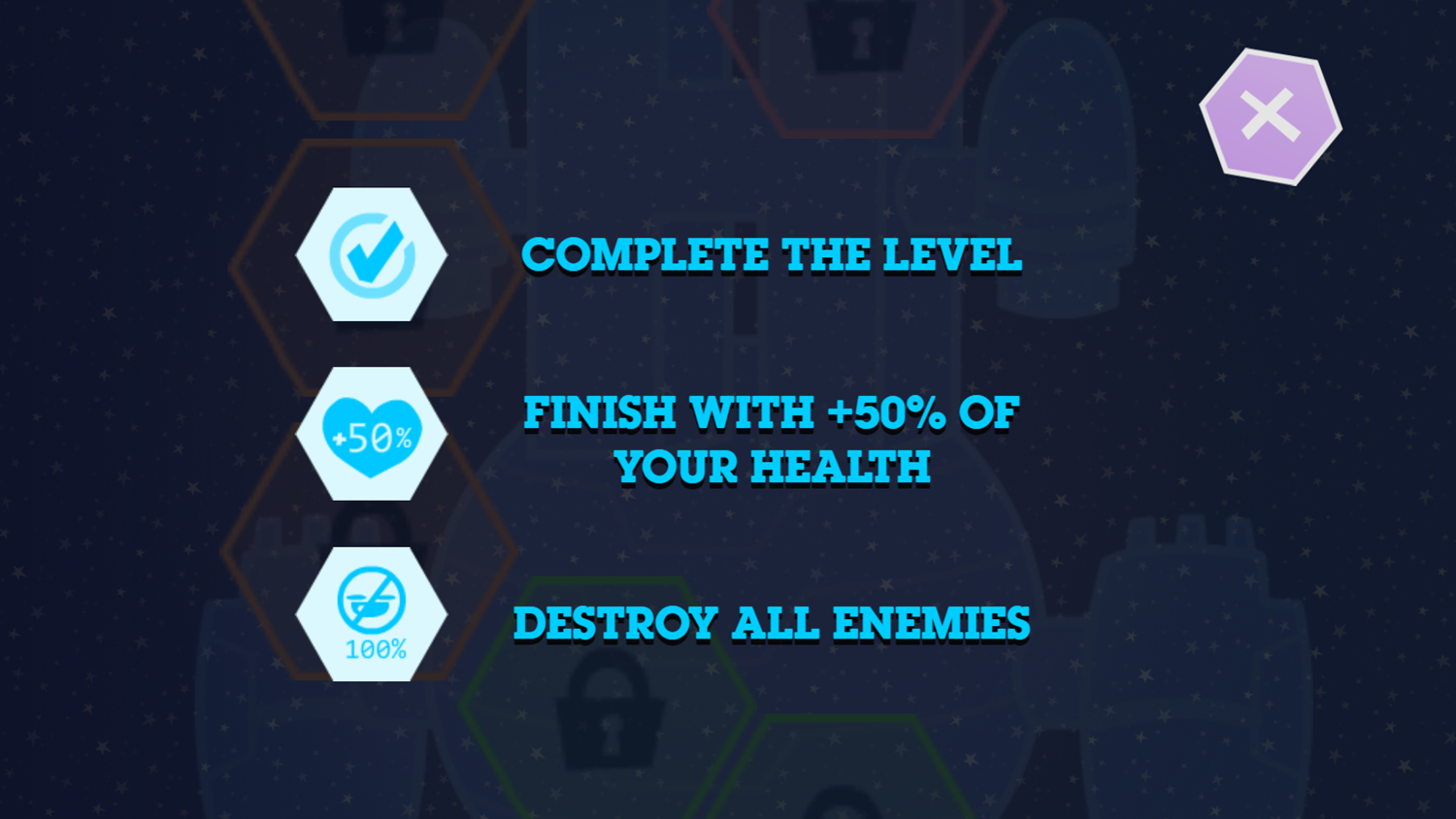 Teen Titans Go Attack of the Drones Game Level Goals Screenshot.