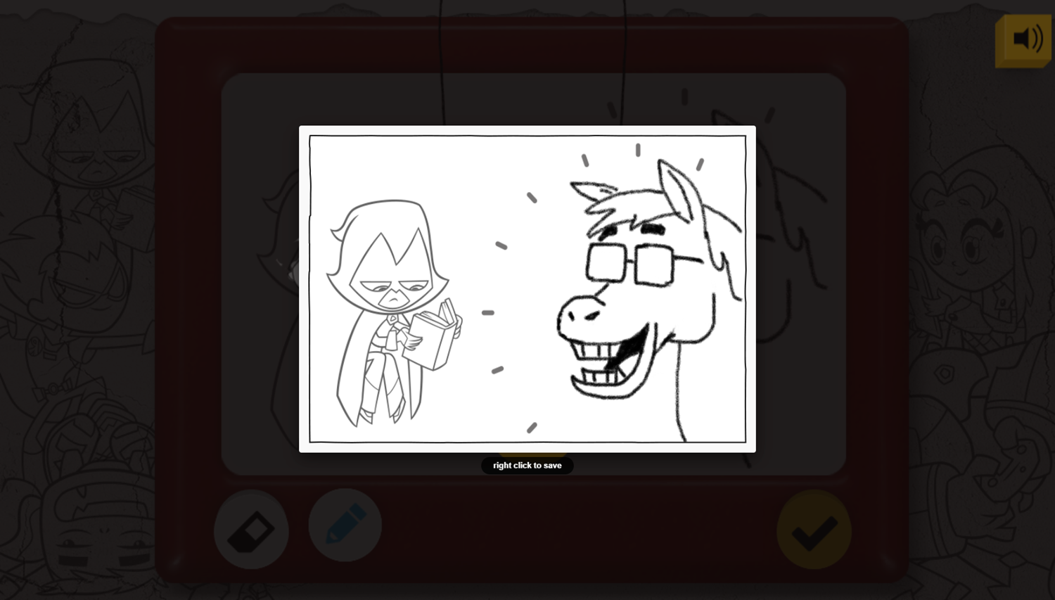 Teen Titans Go Storyboard Game Final Artwork Screenshot.