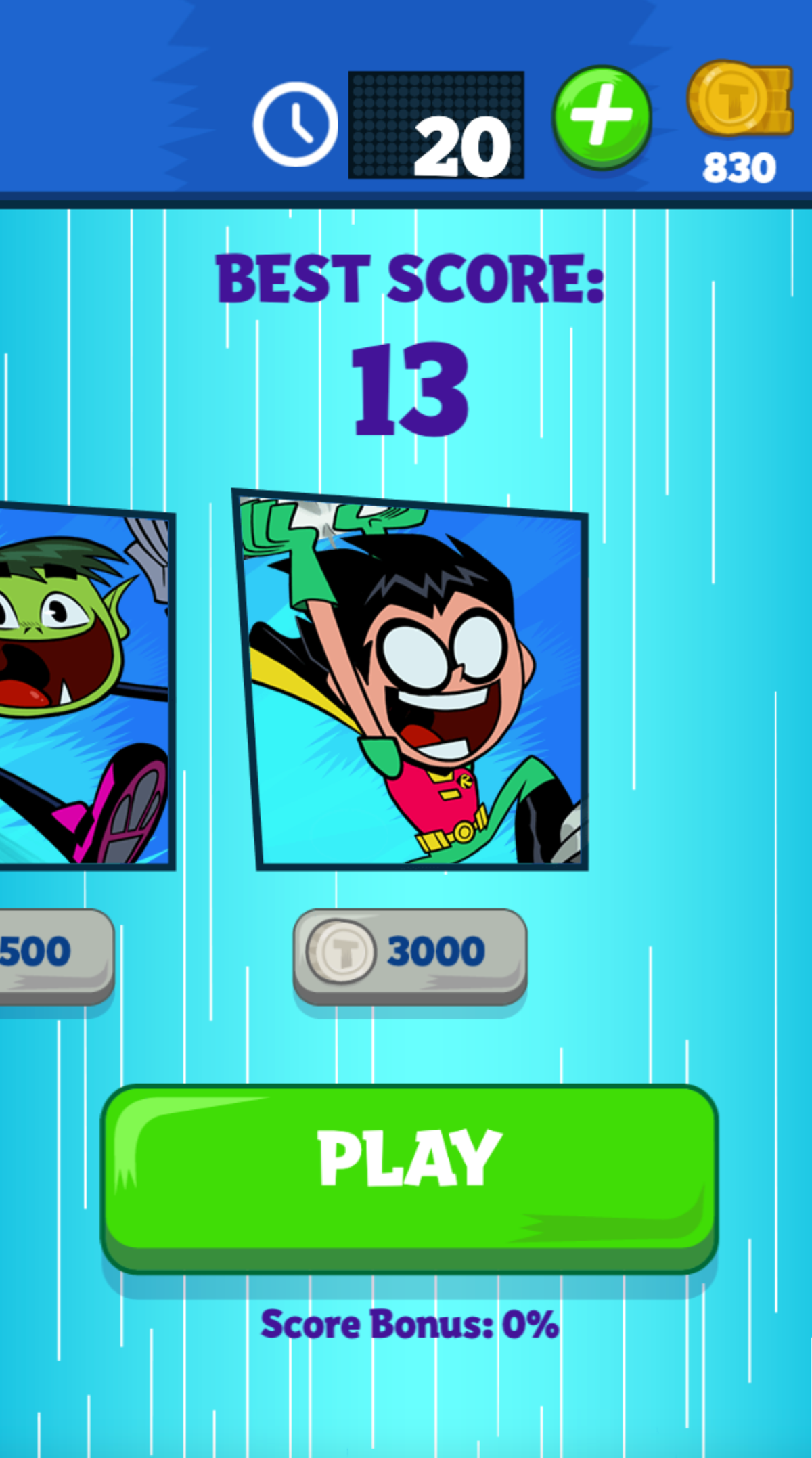 Teen Titans Robin  Character Player Screenshot.