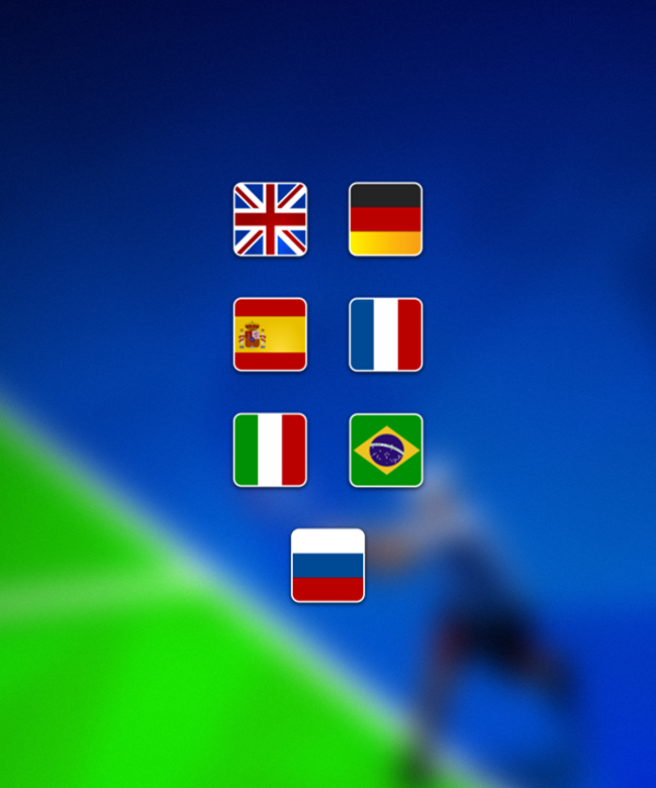 Tennis Open 2020 Game Languages Screenshot.