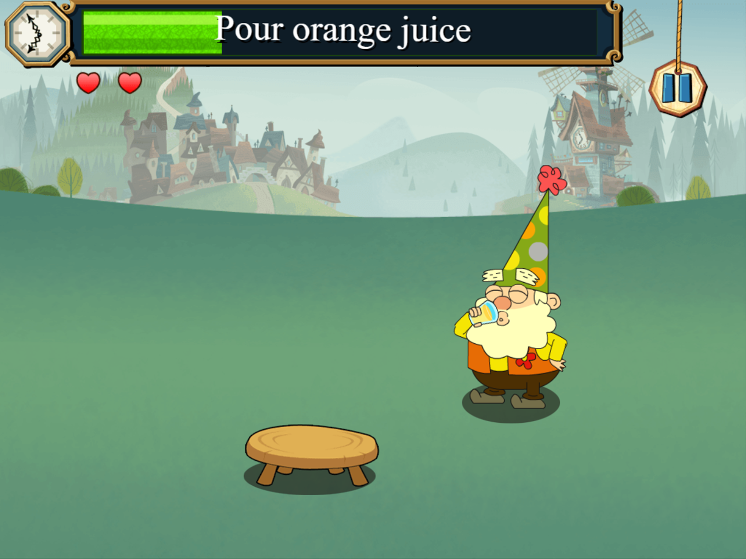 The 7D The 70 Game Jubilee Game Pour Juice Complete Screenshot.