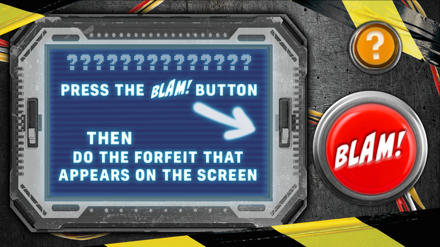 The Blam Button Game How To Play Screenshot.