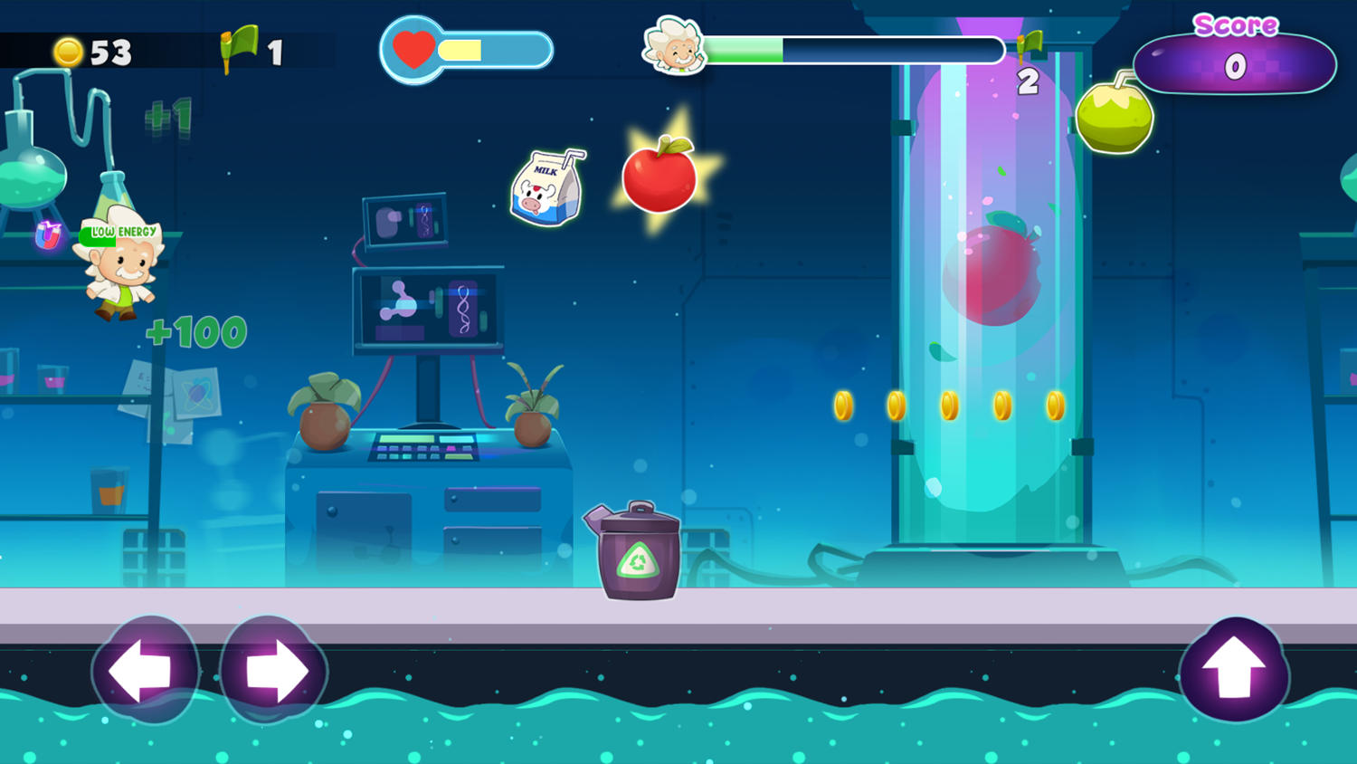 The Brain Lab Game Play Screenshot.