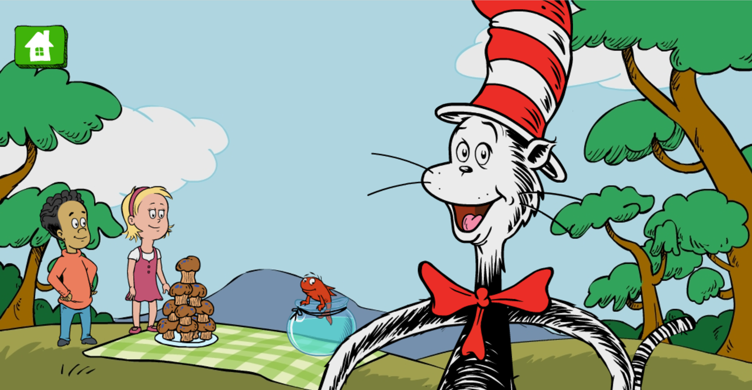 The Cat in the Hat Invention Engine Game Party Screenshot.