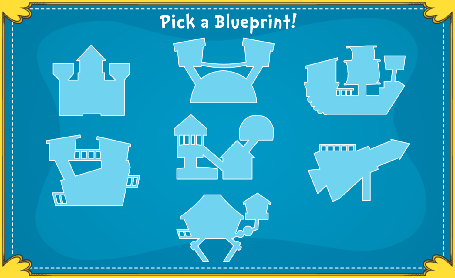 The Cat in the Hat Welcome to Beaver City Game Pick Blueprint Screenshot.