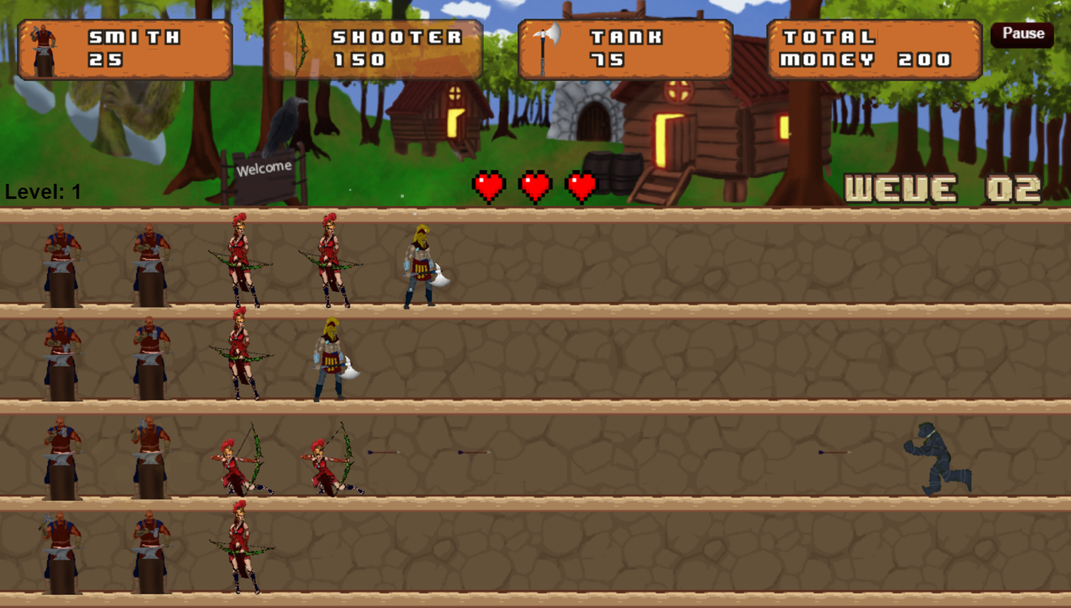 The End of Olympus Game Progress Screenshot.