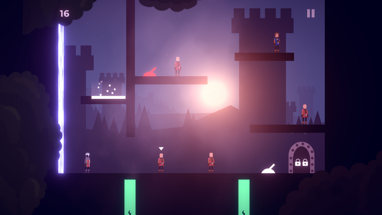 The Mage Game Level Progress Screenshot.