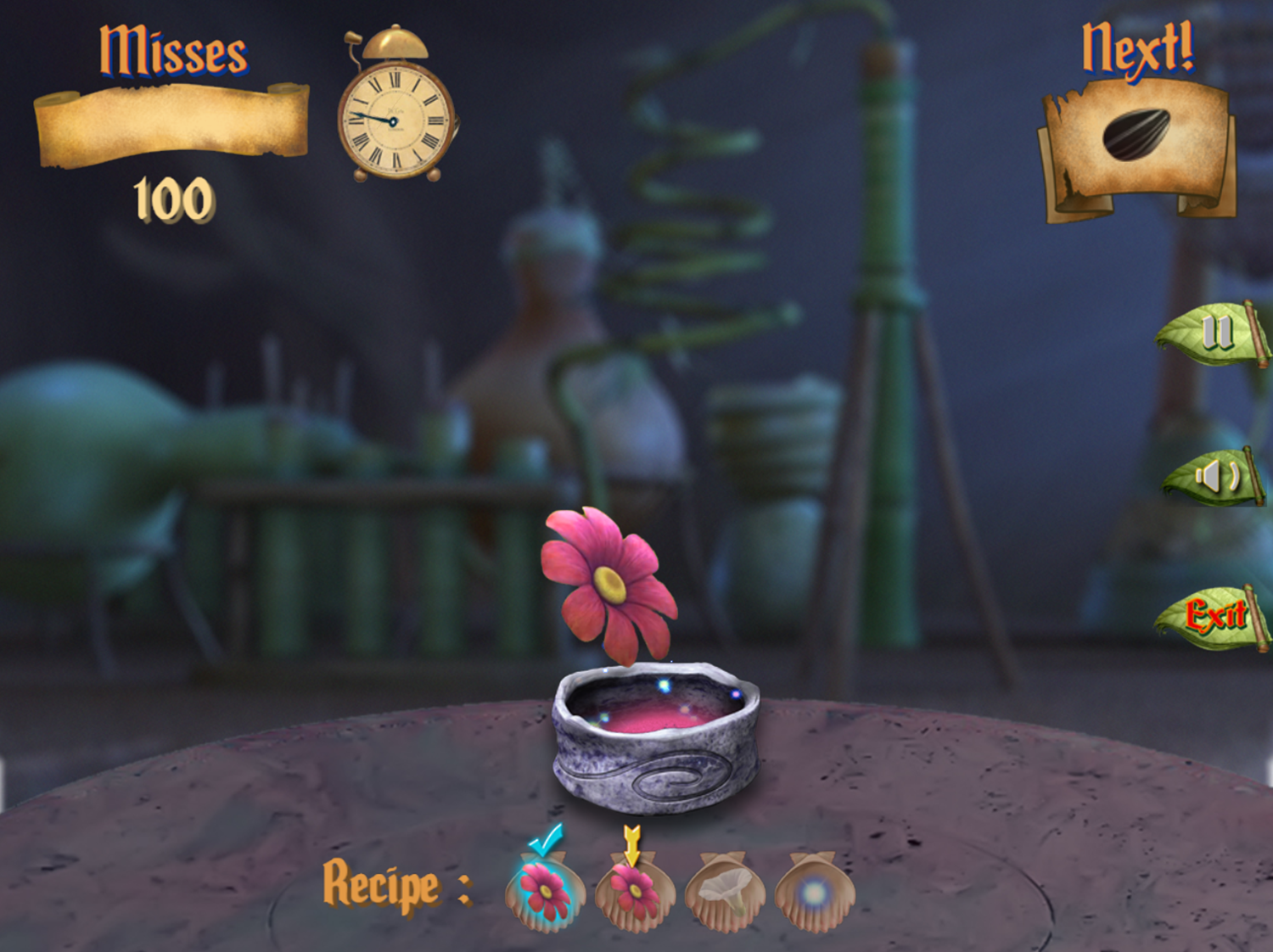 The Pirate Fairy Zarina's Pixie Dust Experiments Game Play Screenshot.