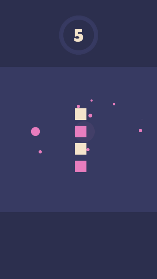 Three Arcade Game Color Pattern Play Screenshot.